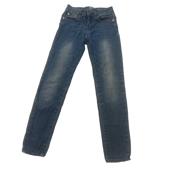 7FAMK Girls Skinny Jeans sz 8 7FAMK Jeans sz 8 - Picture 1 of 6